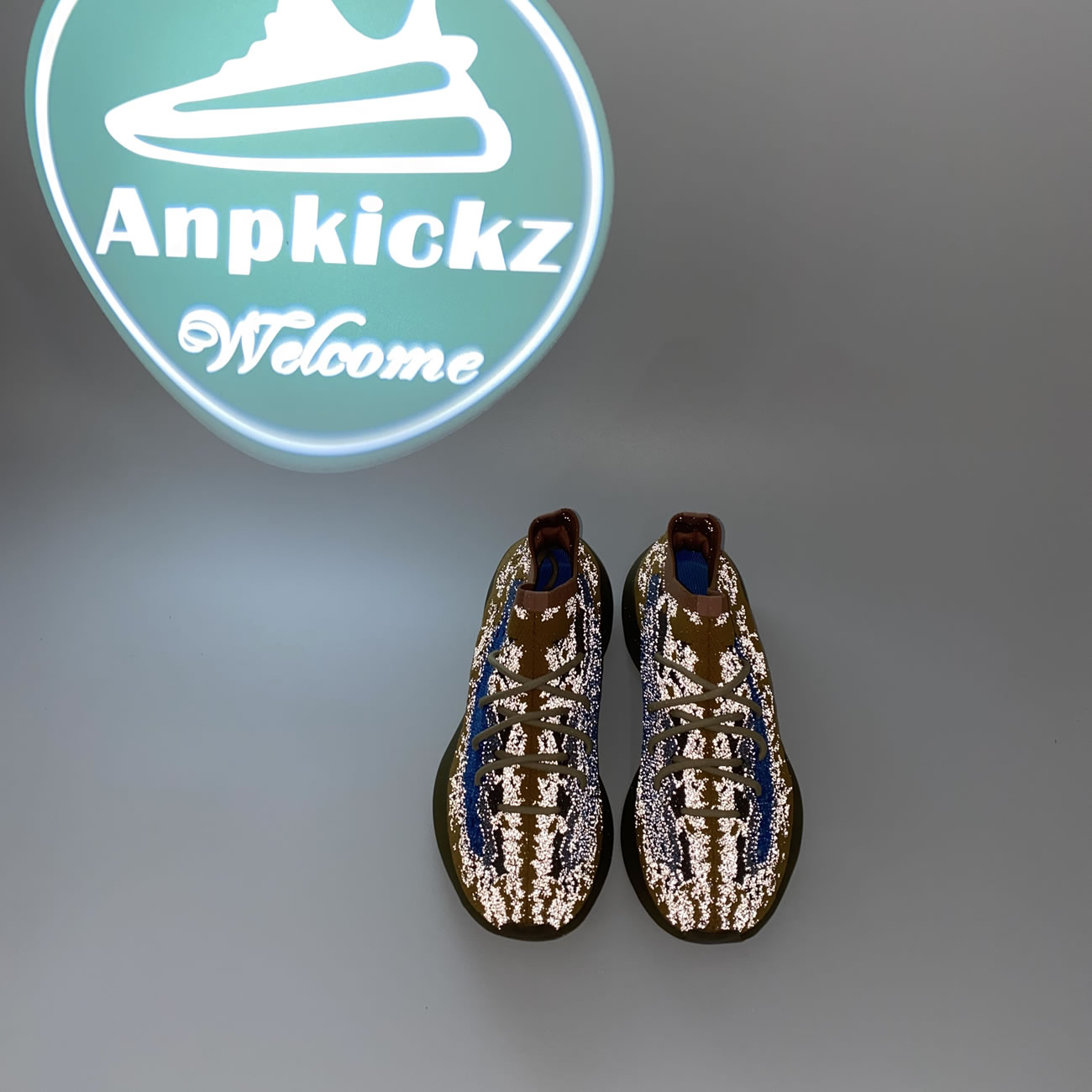 Adidas Yeezy Boost 380 Blue Oat Non Reflective Fy5137 Reflective Fx9847 (11) - www.newkick.org