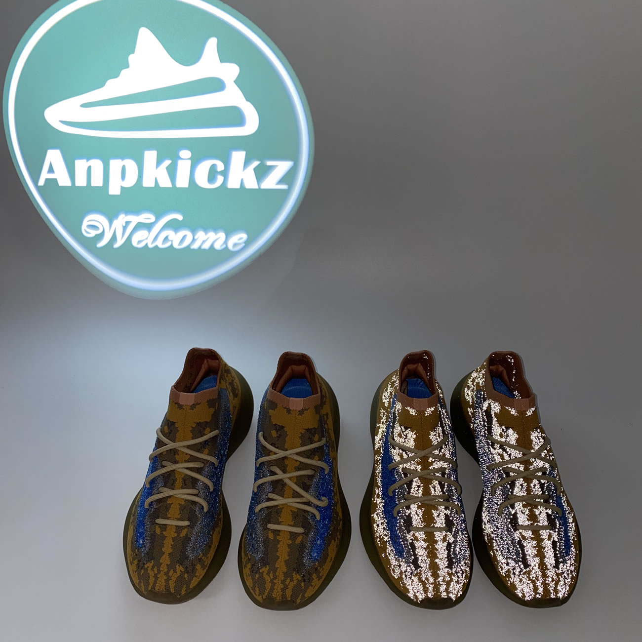 Adidas Yeezy Boost 380 Blue Oat Non Reflective Fy5137 Reflective Fx9847 (12) - www.newkick.org