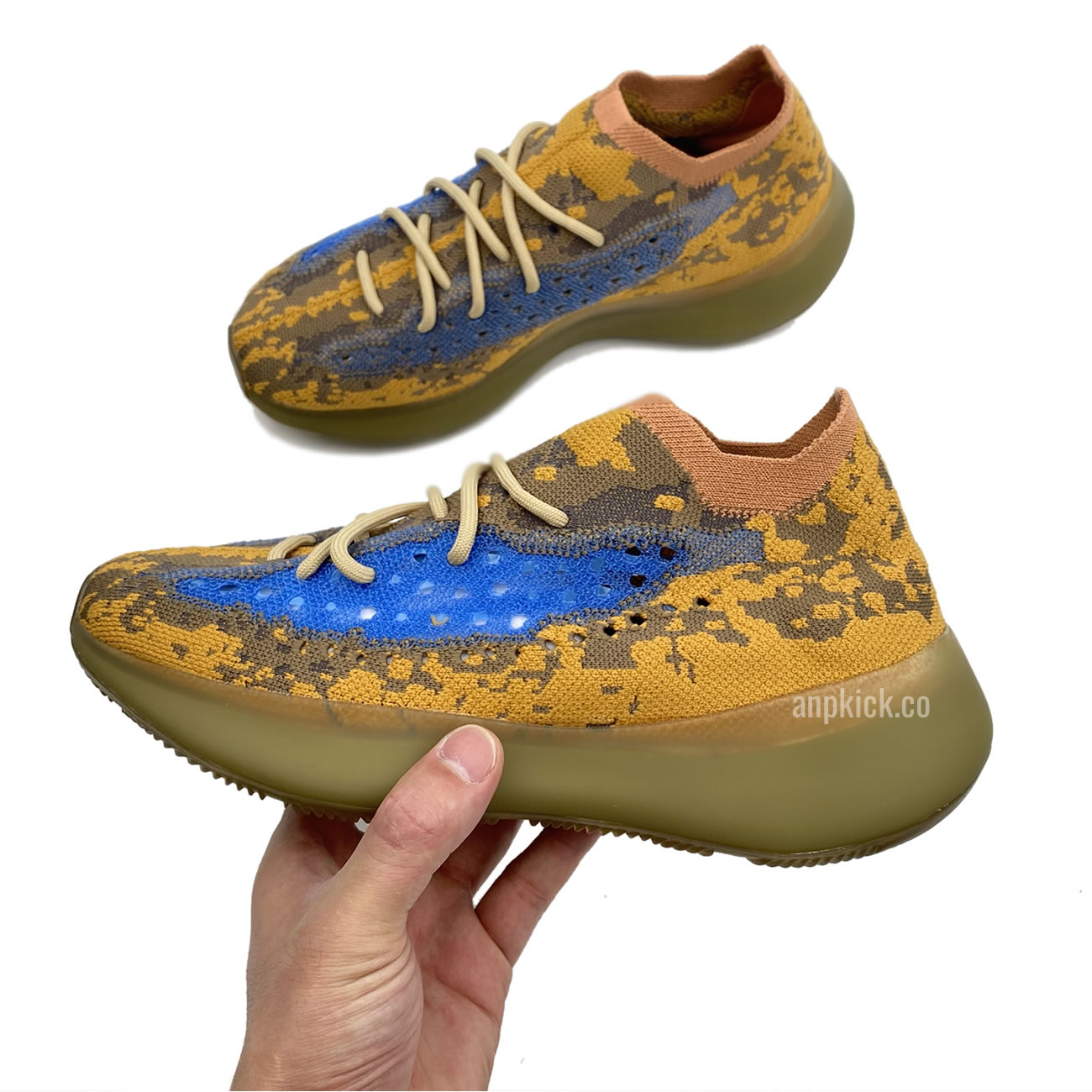 Adidas Yeezy Boost 380 Blue Oat Non Reflective Fy5137 Reflective Fx9847 (4) - www.newkick.org
