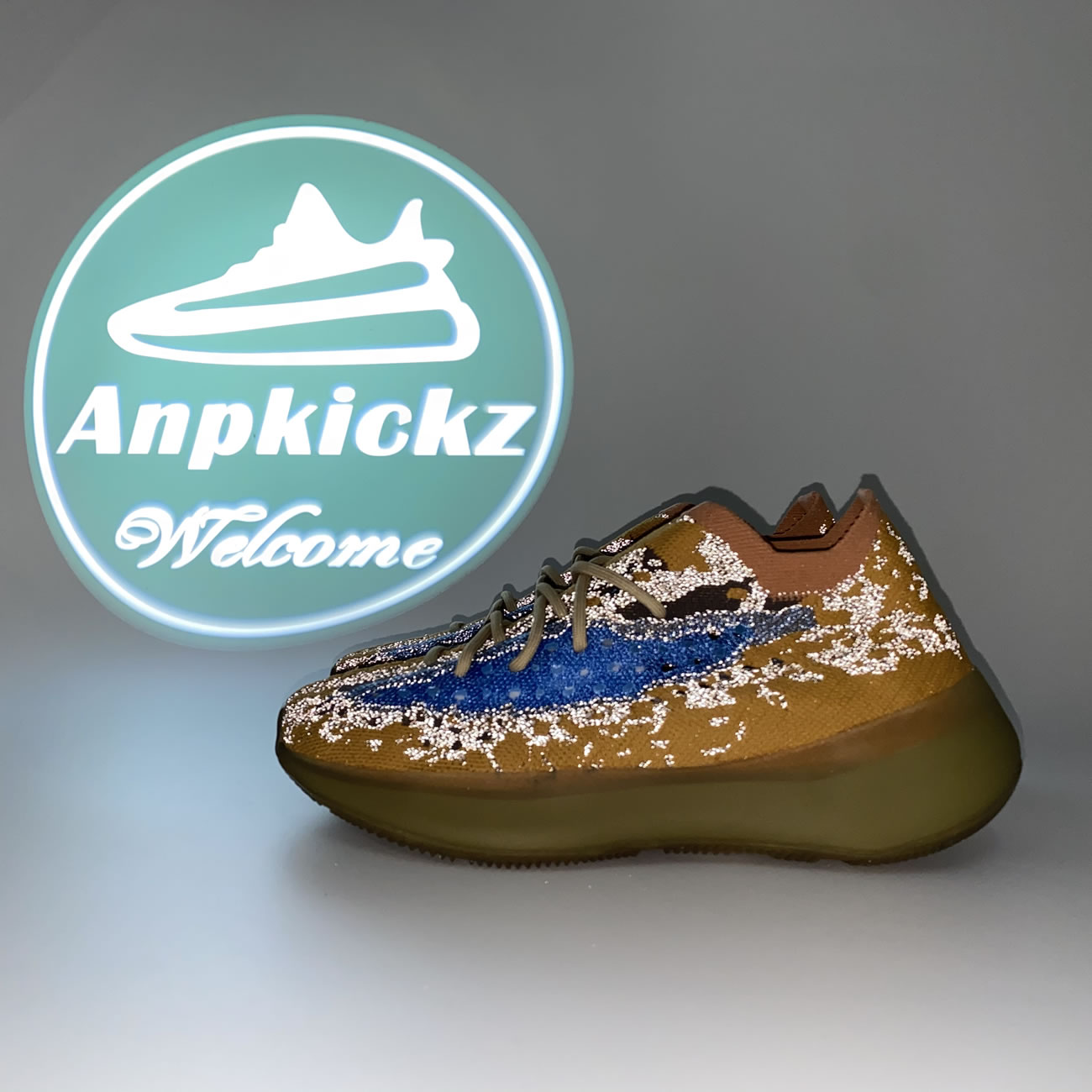 Adidas Yeezy Boost 380 Blue Oat Non Reflective Fy5137 Reflective Fx9847 (9) - www.newkick.org