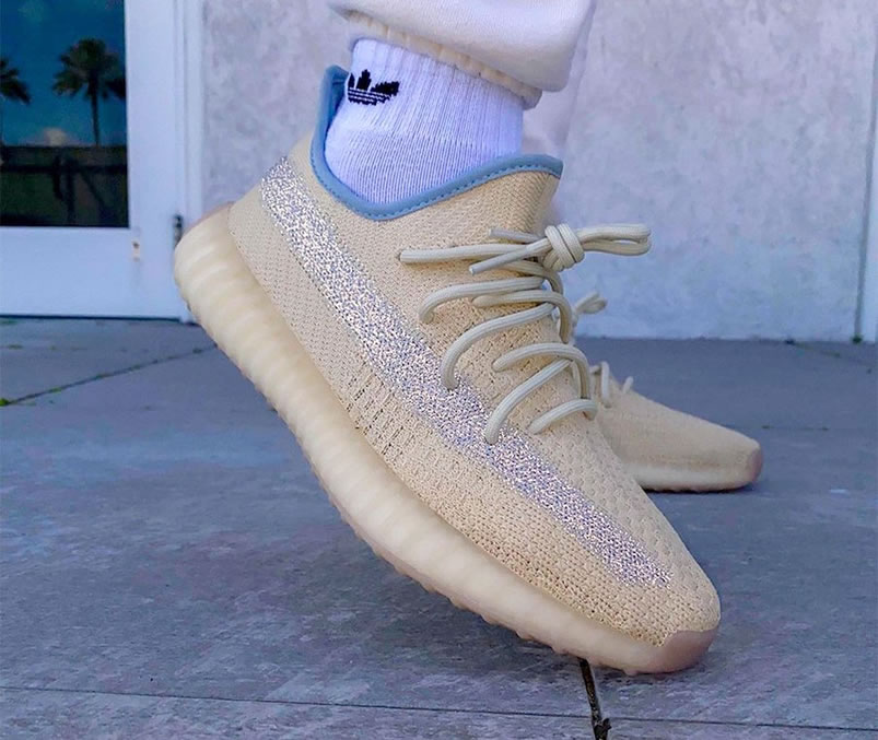 Adidas Yeezy Boost 350 V2 Linen 2020 Reflective On Feet Release Date Fy5158 (9) - www.newkick.org Adidas Yeezy Boost 350 V2 Linen 2020 Reflective On Feet Release Date Fy5158 (9) - www.newkick.org