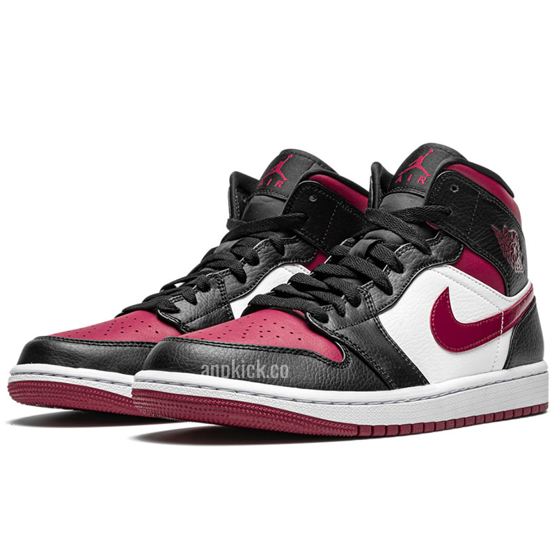 Air Jordan 1 Mid Bred Toe 554724 066 New Release Date (2) - www.newkick.org