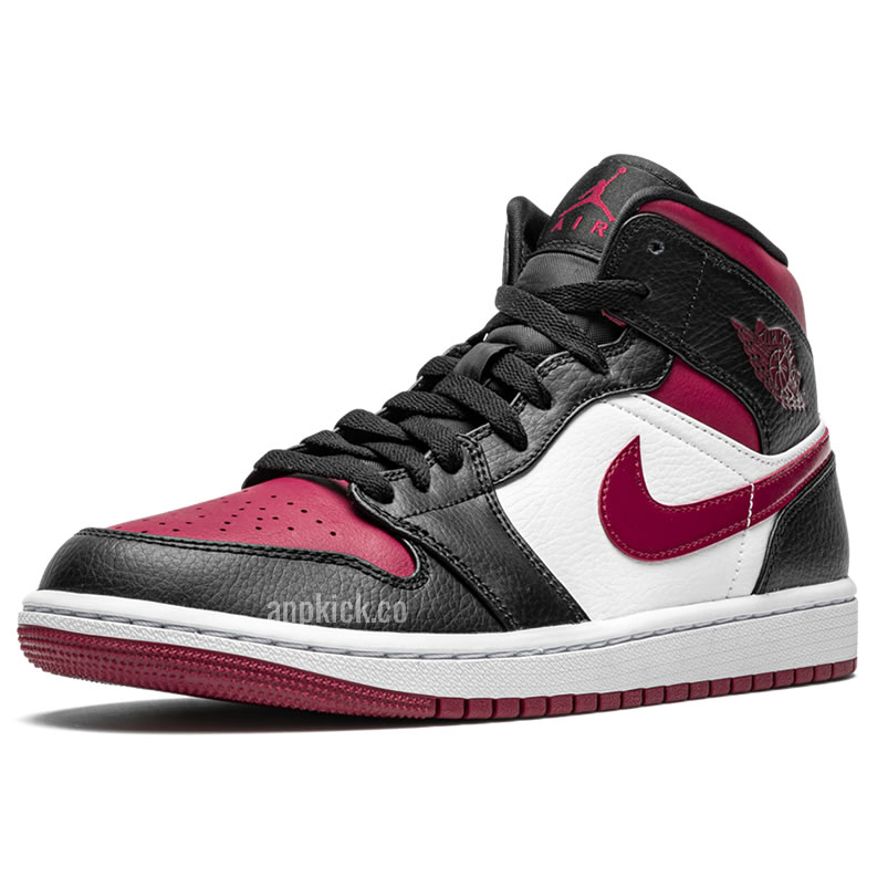 Air Jordan 1 Mid Bred Toe 554724 066 New Release Date (4) - www.newkick.org