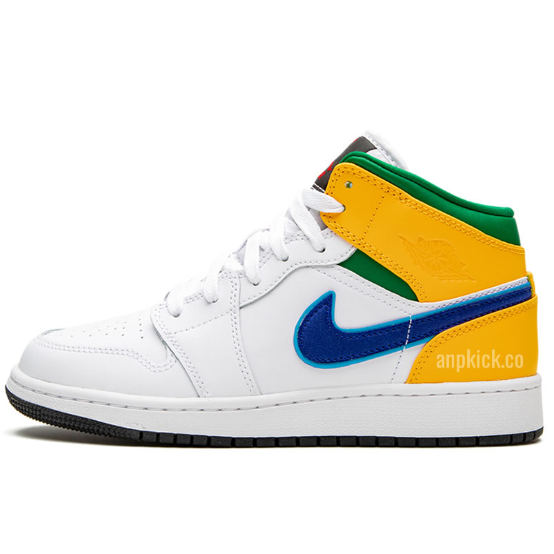 Air Jordan 1 Mid Gs Three Peat White Court Purple 554725 128 New Release Date (2) - www.newkick.org