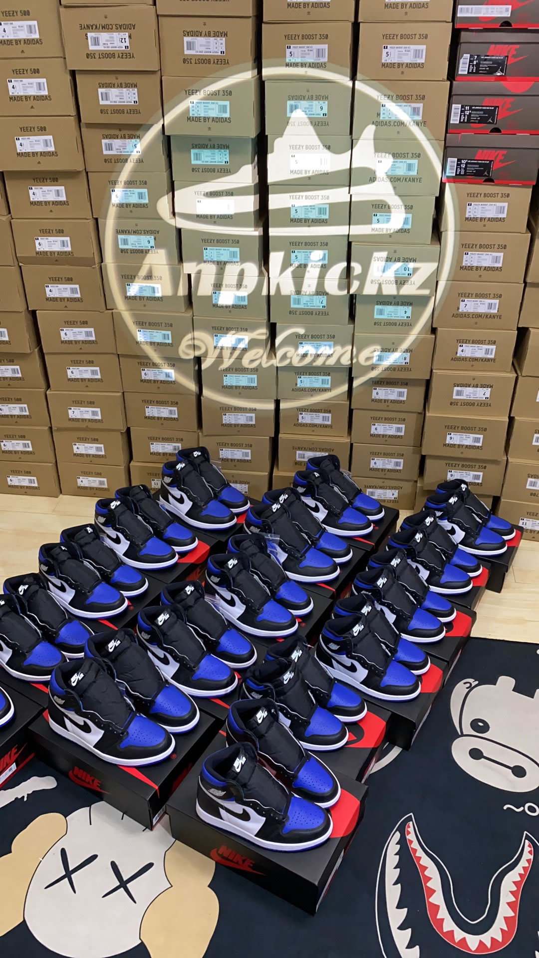 2020 Air Jordan 1 Retro High Og Royal Toe Royal Blue 555088 041 (1) - www.newkick.org