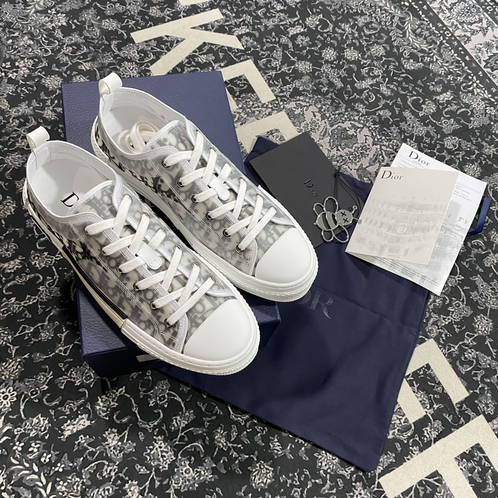 B23 Dior Oblique Shoes White Black Low (16) - www.newkick.org B23 Dior Oblique Shoes White Black Low (16) - www.newkick.org