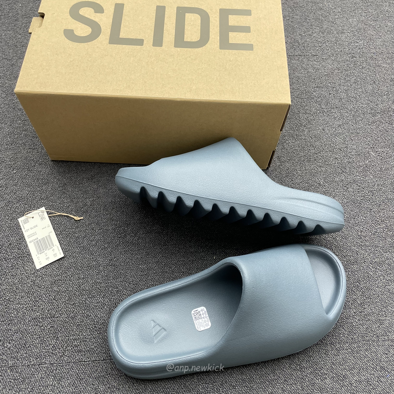 Adidas Yeezy Slide Slate Marine Id2349 (3) - www.newkick.org Adidas Yeezy Slide Slate Marine Id2349 (3) - www.newkick.org