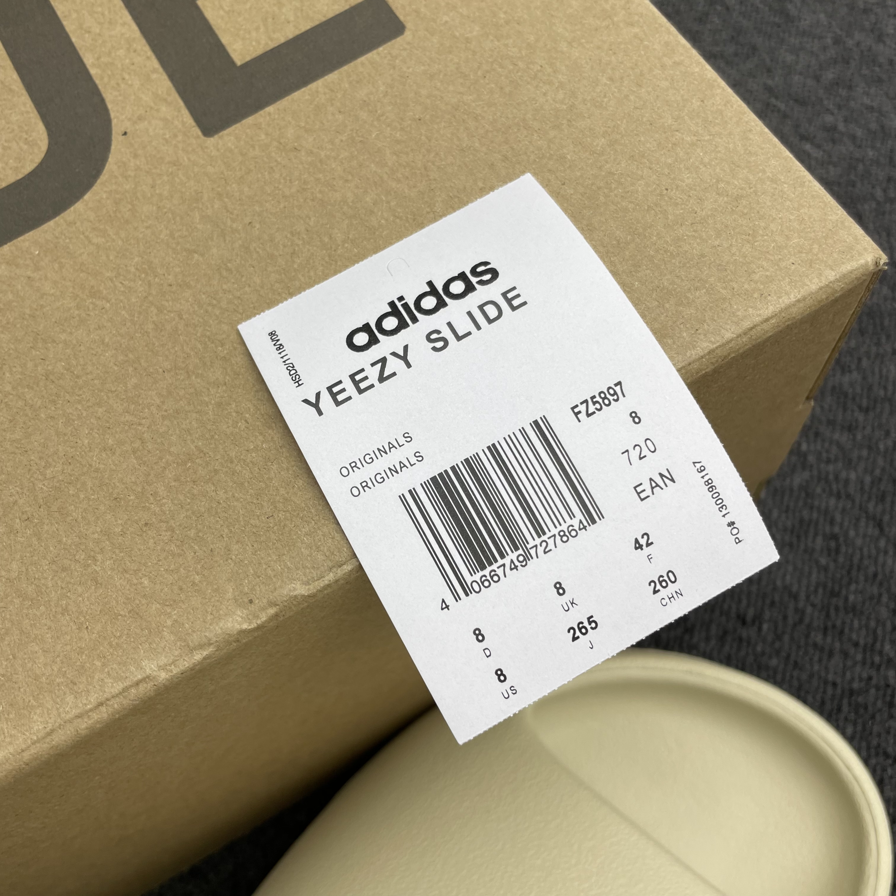 Adidas Yeezy Slide Bone New Wmns Fz5897 (7) - www.newkick.org Adidas Yeezy Slide Bone New Wmns Fz5897 (7) - www.newkick.org
