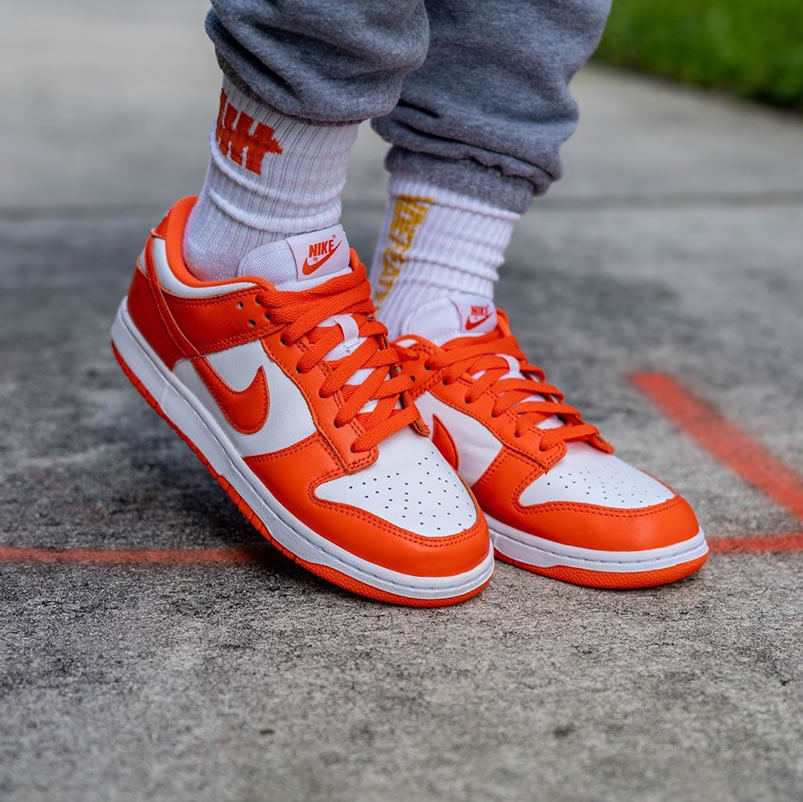 Nike Sb Dunk Low Sp Syracuse Orange Blaze Cu1726 101 On Feet (6) - www.newkick.org Nike Sb Dunk Low Sp Syracuse Orange Blaze Cu1726 101 On Feet (6) - www.newkick.org