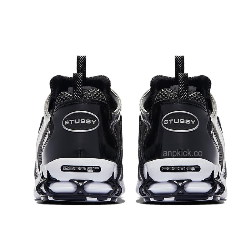Stussy Nike Air Zoom Spiridon Caged 2 Black Pure Platium Cu1854 001 Release Date (5) - www.newkick.vip
