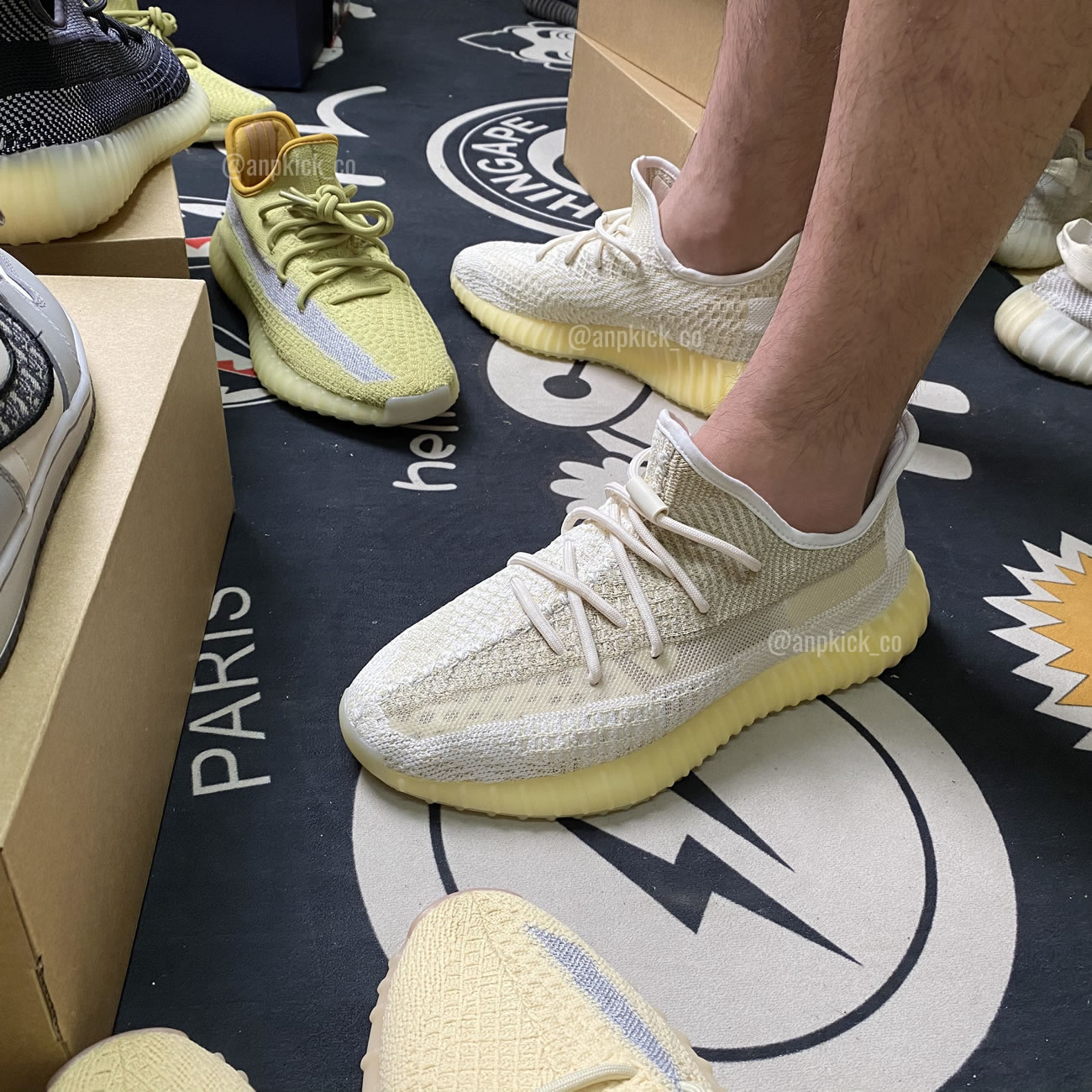 Adidas Yeezy Boost 350 V2 Abez Fz5246 Anpkick First On Feet First Look (4) - www.newkick.org Adidas Yeezy Boost 350 V2 Abez Fz5246 Anpkick First On Feet First Look (4) - www.newkick.org
