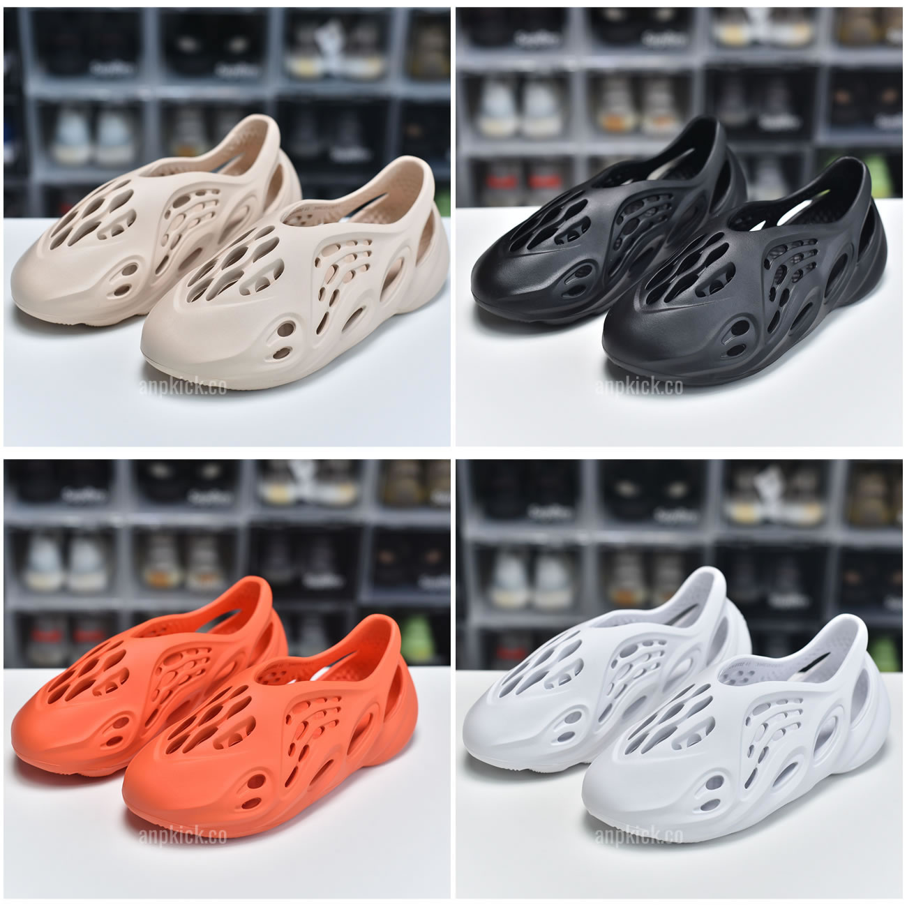 Adidas Yeezy Crocs Clog Foam Runner Colors Beige Black Orange Red White (1) - www.newkick.org Adidas Yeezy Crocs Clog Foam Runner Colors Beige Black Orange Red White (1) - www.newkick.org