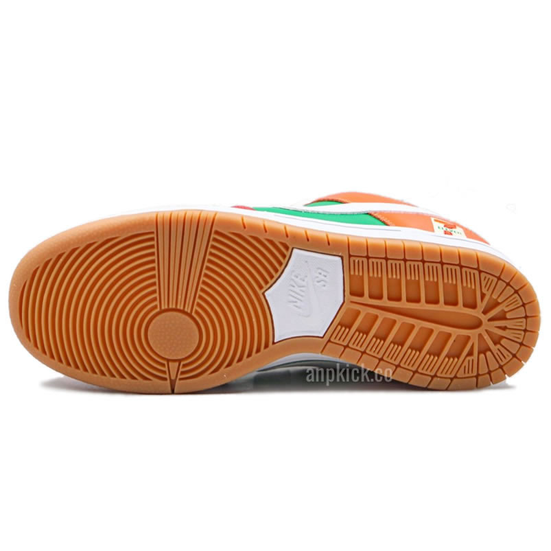 Nike Sb Dunk Low 7 Eleven Red Orange Green Skateboarding Shoes Cz5130 600 (6) - www.newkick.vip