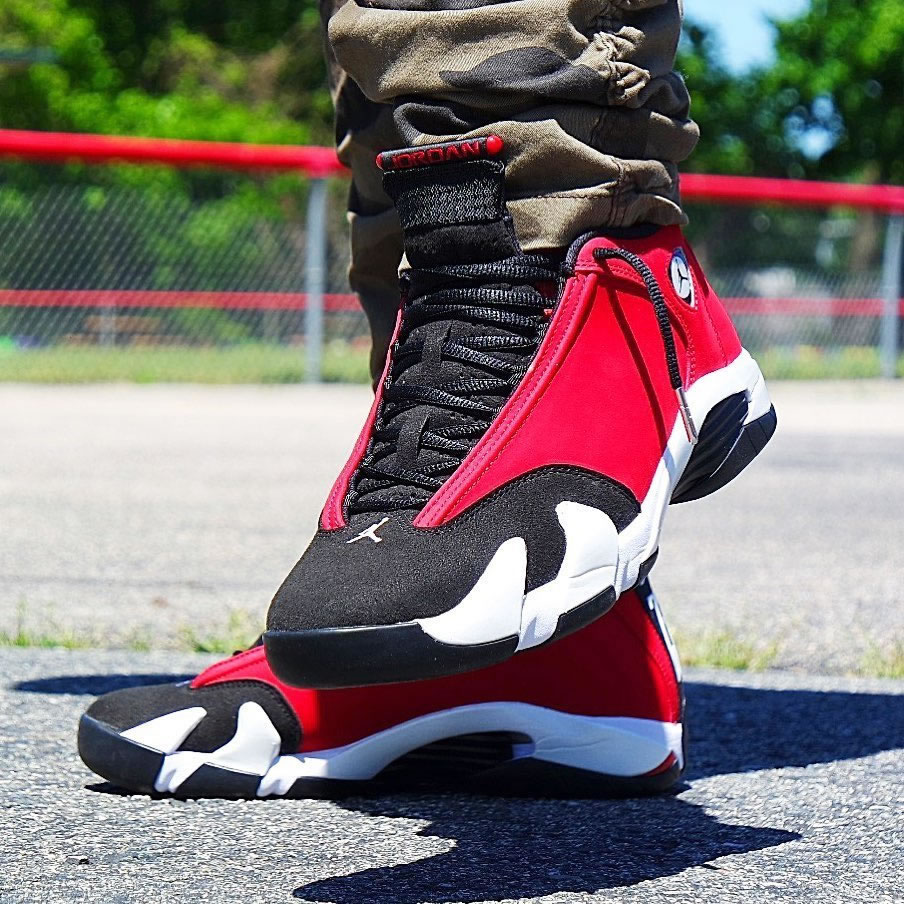 Air Jordan 14 Gym Red Toro On Feet 2020 Outfits 487471 006 (1) - www.newkick.org Air Jordan 14 Gym Red Toro On Feet 2020 Outfits 487471 006 (1) - www.newkick.org