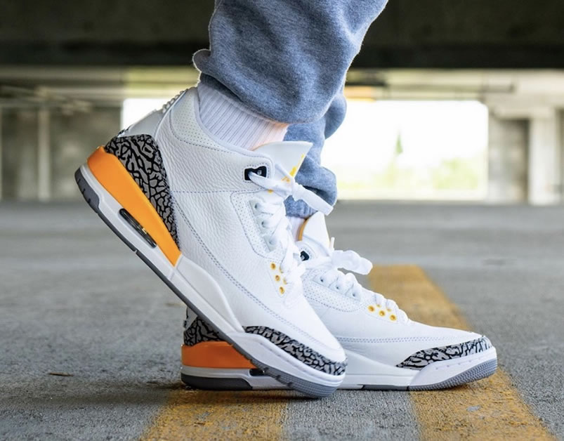 Air Jordan 3 Retro Laser Orange On Feet Ck9246 108 (1) - www.newkick.org