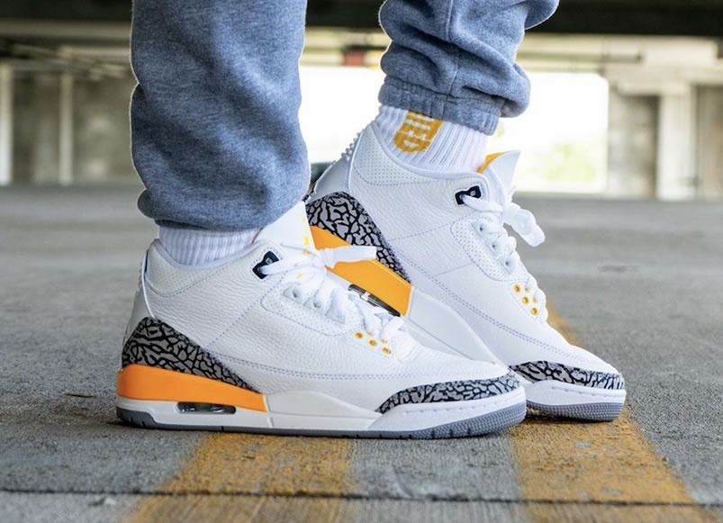 Air Jordan 3 Retro Laser Orange On Feet Ck9246 108 (2) - www.newkick.org