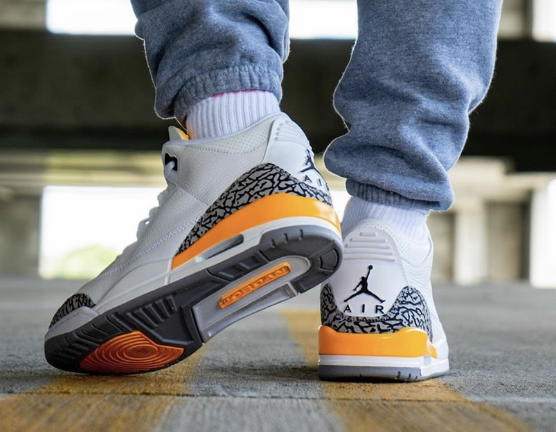 Air Jordan 3 Retro Laser Orange On Feet Ck9246 108 (3) - www.newkick.org