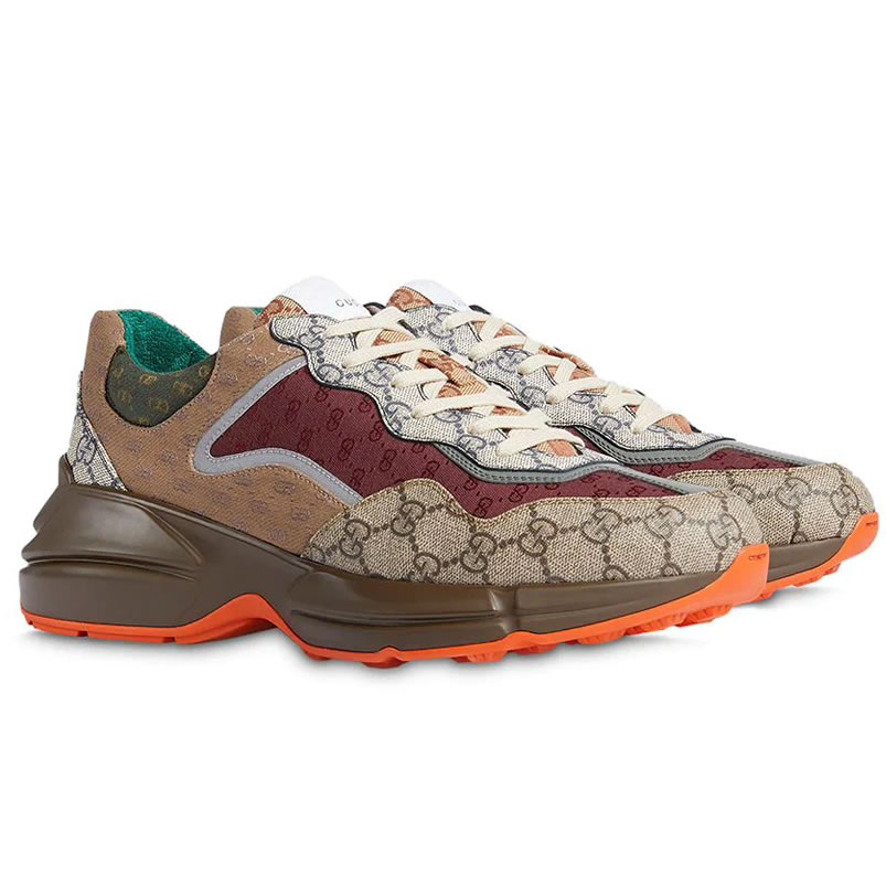Gucci Gg Rhyton Low Top Sneakers 61989199wg0 (2) - www.newkick.org Gucci Gg Rhyton Low Top Sneakers 61989199wg0 (2) - www.newkick.org
