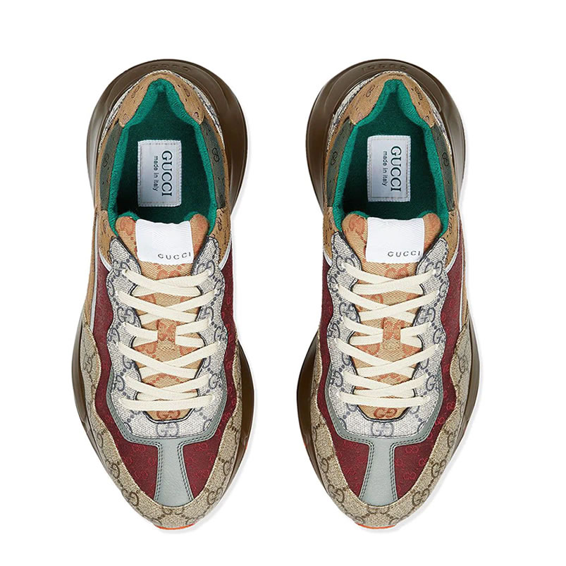 Gucci Gg Rhyton Low Top Sneakers 61989199wg0 (3) - www.newkick.org Gucci Gg Rhyton Low Top Sneakers 61989199wg0 (3) - www.newkick.org