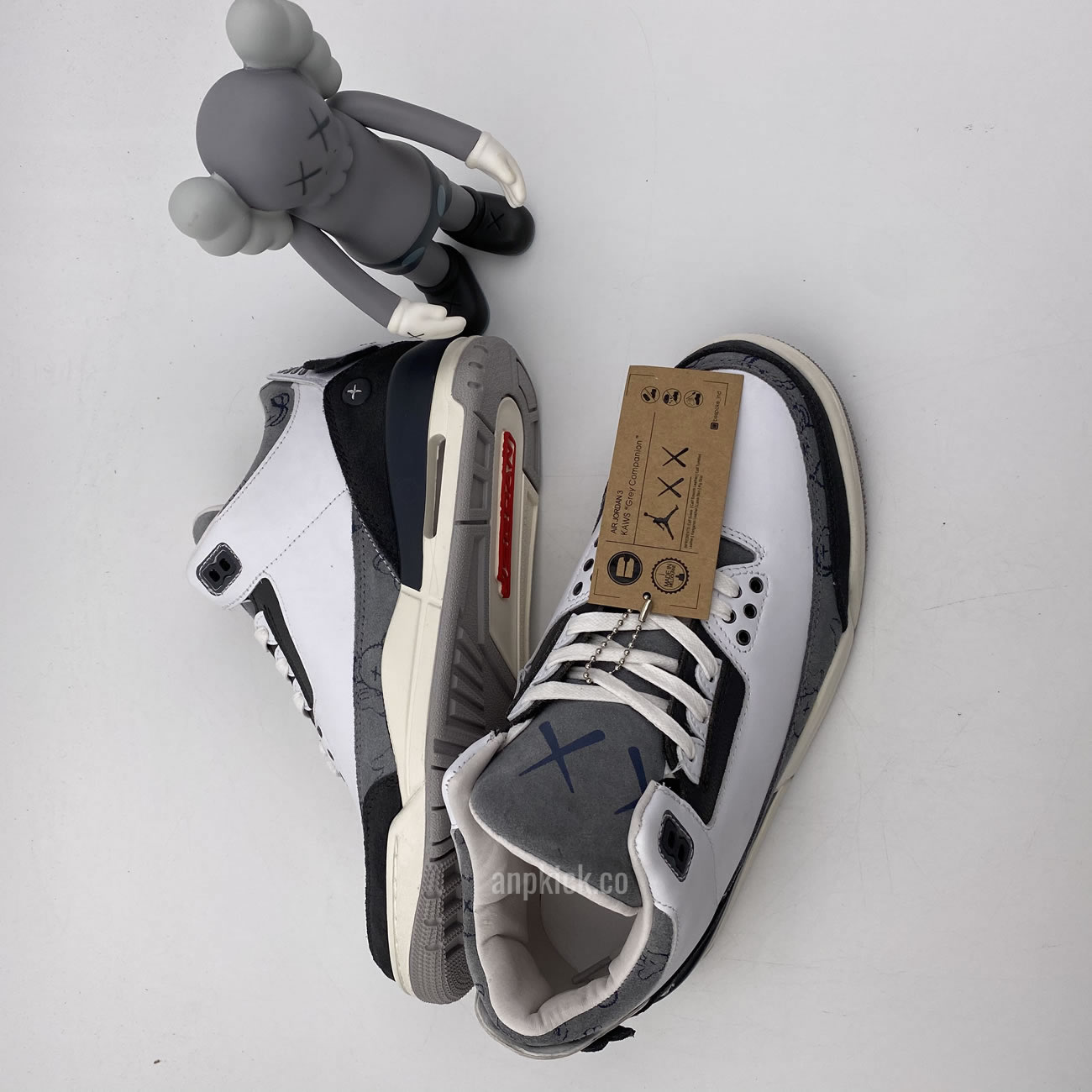Kaws Air Jordan 3 Fresh Water White Light Grey New Release For Sale (8) - www.newkick.org Kaws Air Jordan 3 Fresh Water White Light Grey New Release For Sale (8) - www.newkick.org