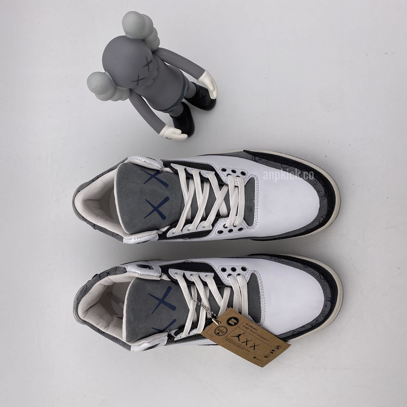 Kaws Air Jordan 3 Fresh Water White Light Grey New Release For Sale (9) - www.newkick.org Kaws Air Jordan 3 Fresh Water White Light Grey New Release For Sale (9) - www.newkick.org