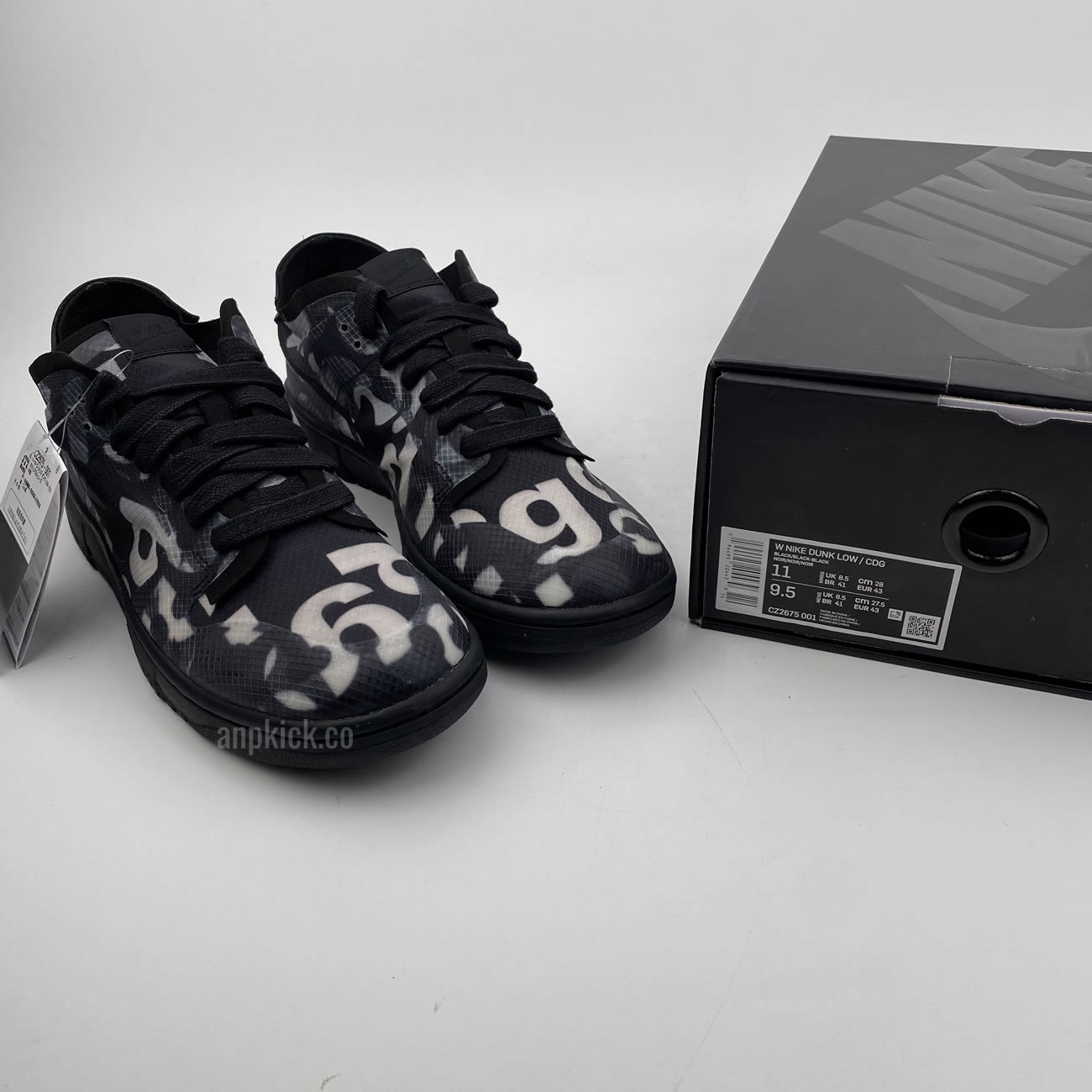 Comme Des Garcons Cdg Nike Dunk Low Black Cz2675 001 (12) - www.newkick.org Comme Des Garcons Cdg Nike Dunk Low Black Cz2675 001 (12) - www.newkick.org