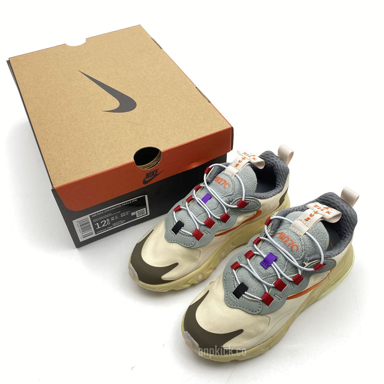 Nike Air Max 270 React Ps Travis Scott Cactus Trails Cv2414 200 (11) - www.newkick.org Nike Air Max 270 React Ps Travis Scott Cactus Trails Cv2414 200 (11) - www.newkick.org
