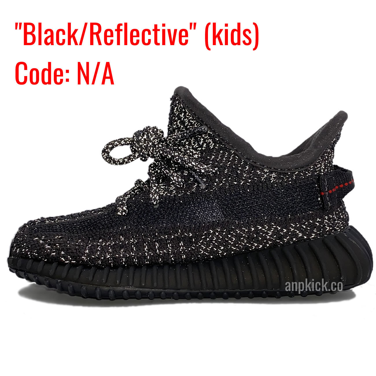 Kids Black Reflective - www.newkick.org