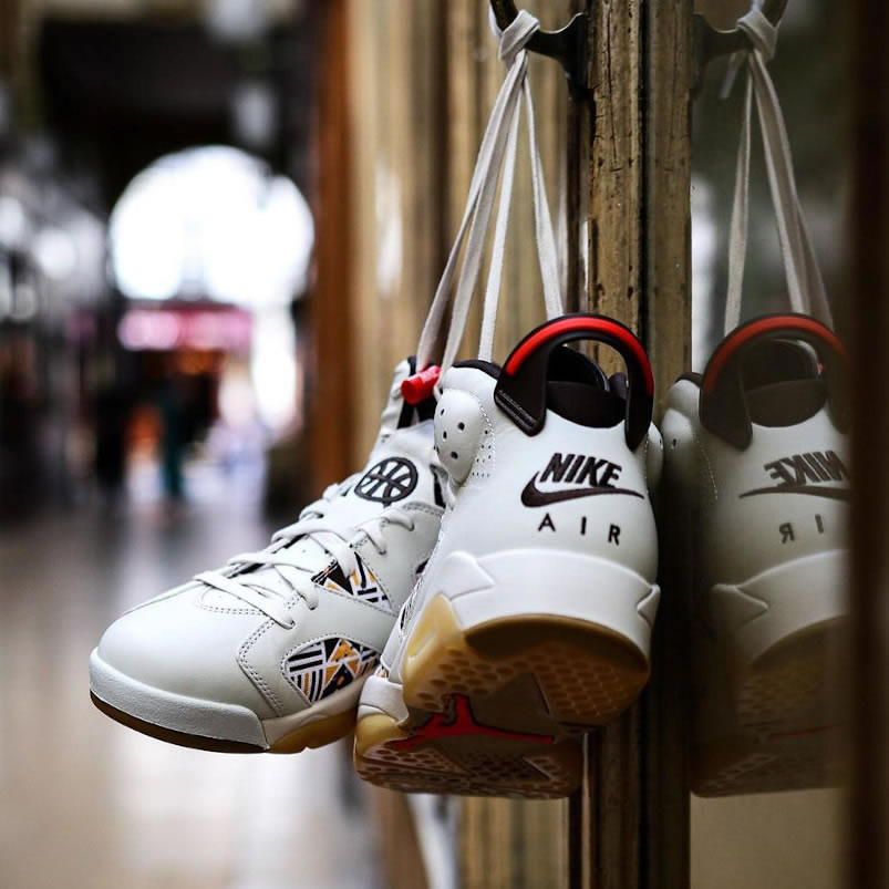 Air Jordan 6 Retro Quai 54 2020 Sail Baroque Brown Cz4152 100 (8) - www.newkick.org