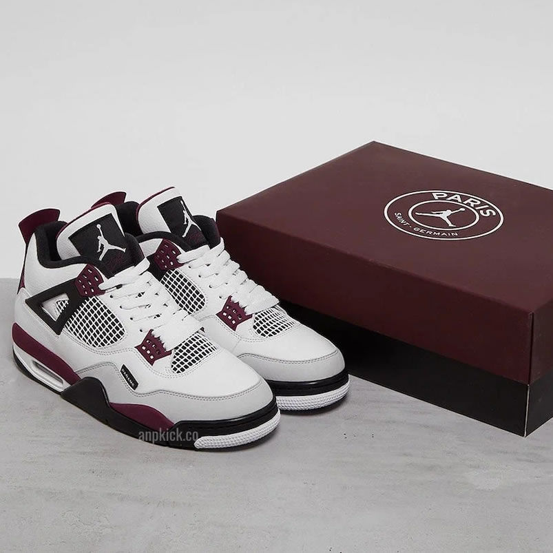 Air Jordan 4 Retro Paris Saint Germain Psg Neutral Grey Bordeaux Cz5624 100 (9) - www.newkick.org Air Jordan 4 Retro Paris Saint Germain Psg Neutral Grey Bordeaux Cz5624 100 (9) - www.newkick.org