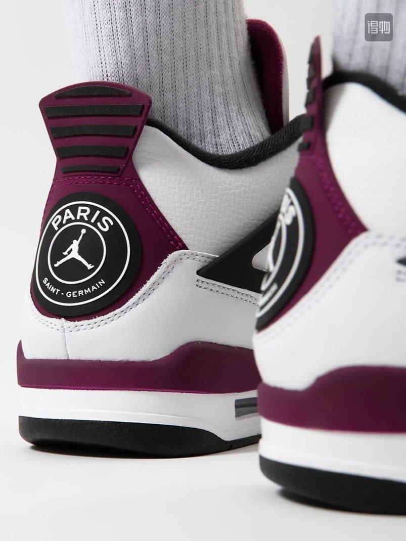 Air Jordan 4 Retro Paris Saint Germain Psg Neutral Grey Bordeaux On Feet Cz5624 100 (5) - www.newkick.org Air Jordan 4 Retro Paris Saint Germain Psg Neutral Grey Bordeaux On Feet Cz5624 100 (5) - www.newkick.org