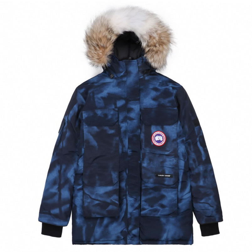 09 Canada Goose 19fw Expedition 4660la Down Jacket Coat Camouflage Blue (1) - www.newkick.org