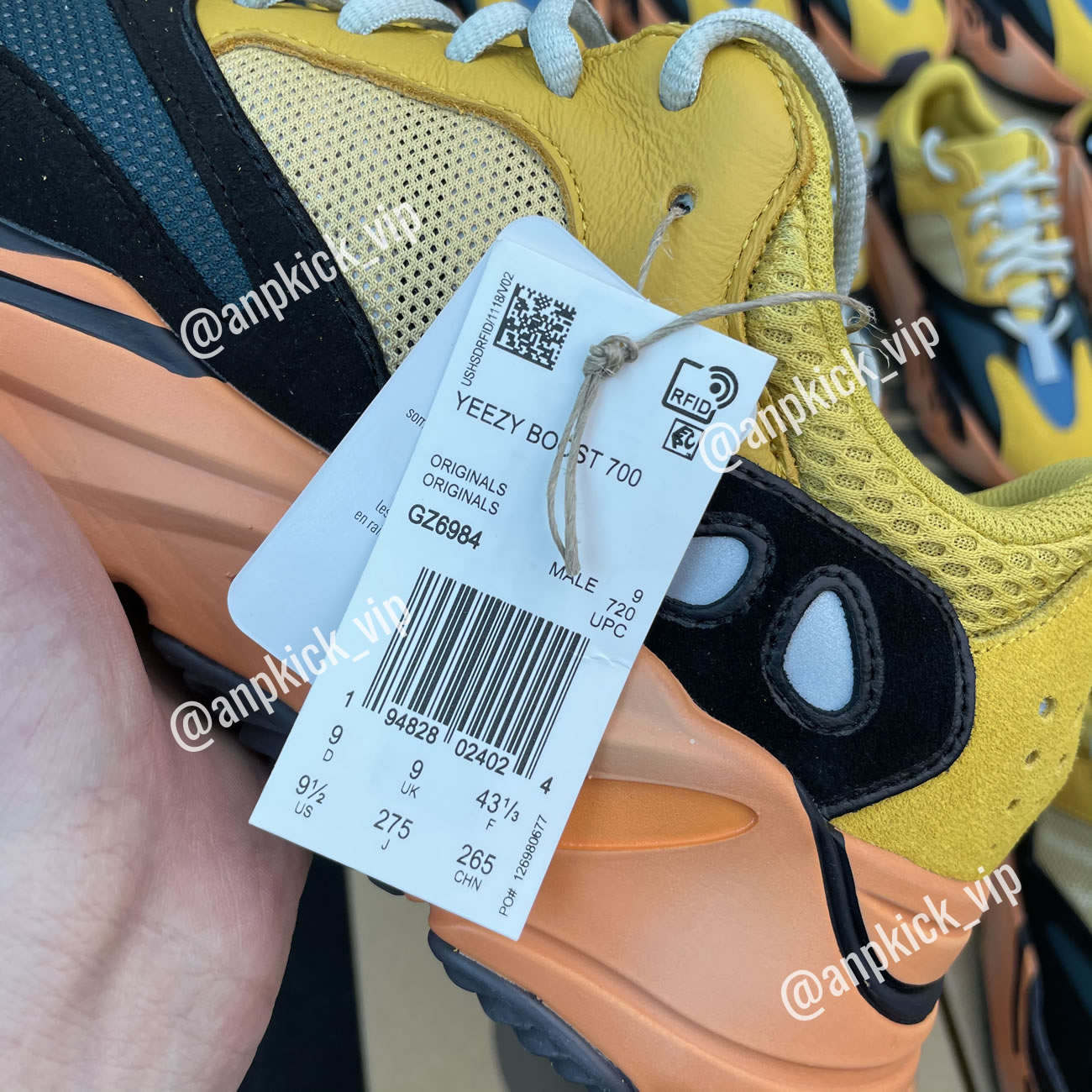 Adidas Anpkick Yeezy Boost 700 Sun Gz6984 (5) - www.newkick.org