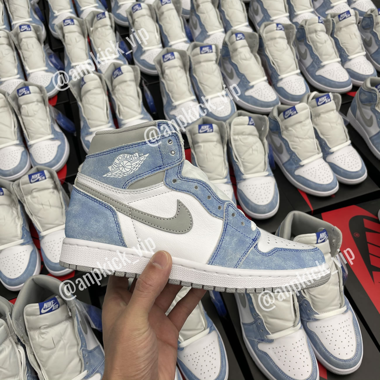 Air Jordan 1 Retro High Og Hyper Royal Anpkick Mens 555088 402 Gs 575441 402 (2) - www.newkick.org