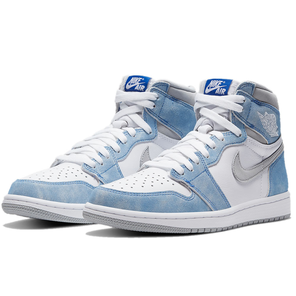 Air Jordan 1 Retro High Og Hyper Royal Mens 555088 402 Gs 575441 402 (3) - www.newkick.org