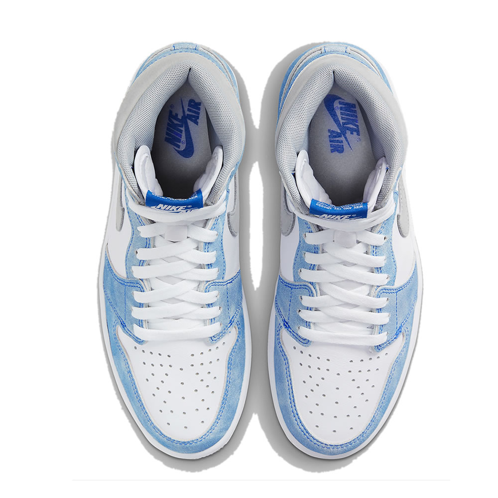 Air Jordan 1 Retro High Og Hyper Royal Mens 555088 402 Gs 575441 402 (4) - www.newkick.org