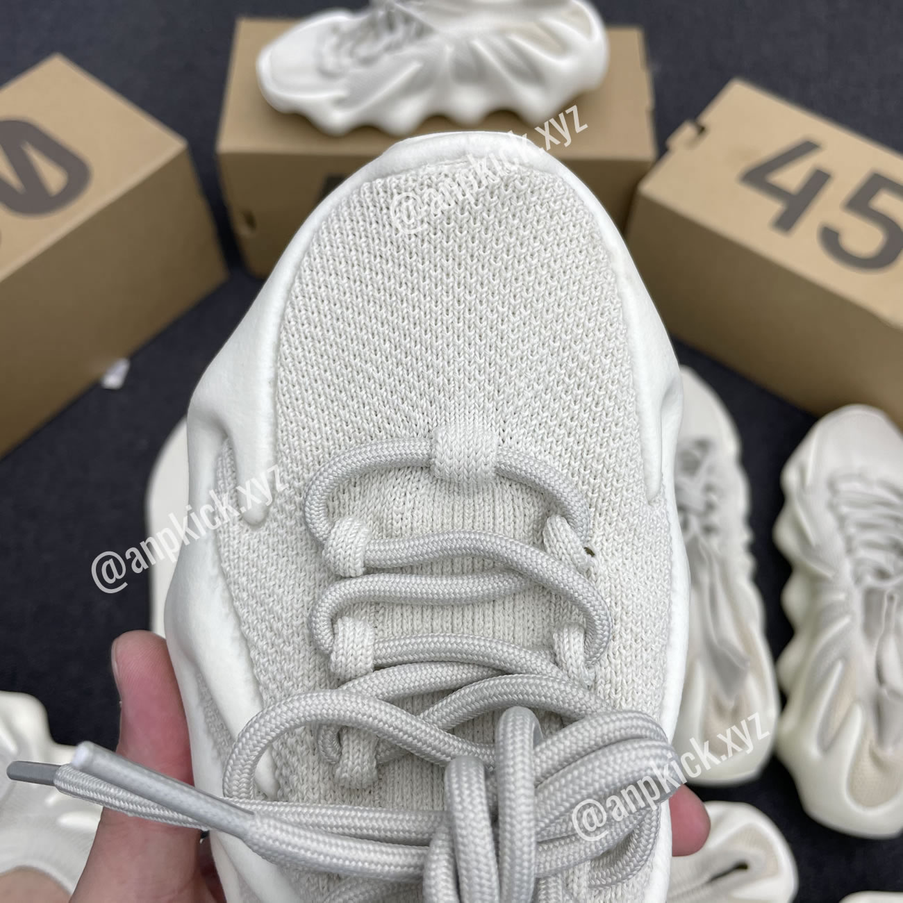 Adidas Yeezy 450 Cloud White Anpkick H68038 (3) - www.newkick.org Adidas Yeezy 450 Cloud White Anpkick H68038 (3) - www.newkick.org