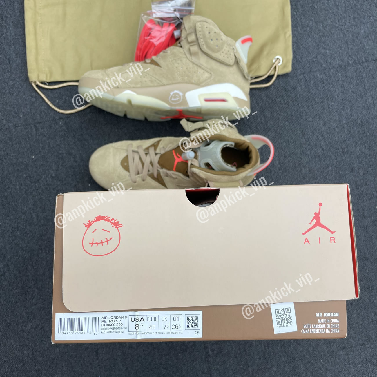 Anpkick Travis Scott Air Jordan 6 Retro British Khaki Dh0690 200 (15) - www.newkick.org Anpkick Travis Scott Air Jordan 6 Retro British Khaki Dh0690 200 (15) - www.newkick.org