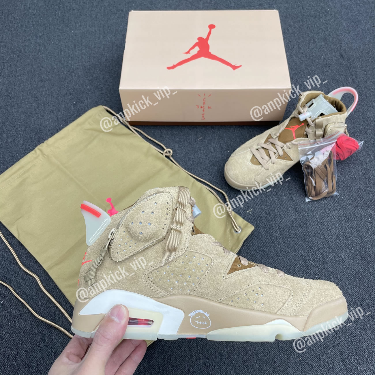 Anpkick Travis Scott Air Jordan 6 Retro British Khaki Dh0690 200 (3) - www.newkick.org Anpkick Travis Scott Air Jordan 6 Retro British Khaki Dh0690 200 (3) - www.newkick.org