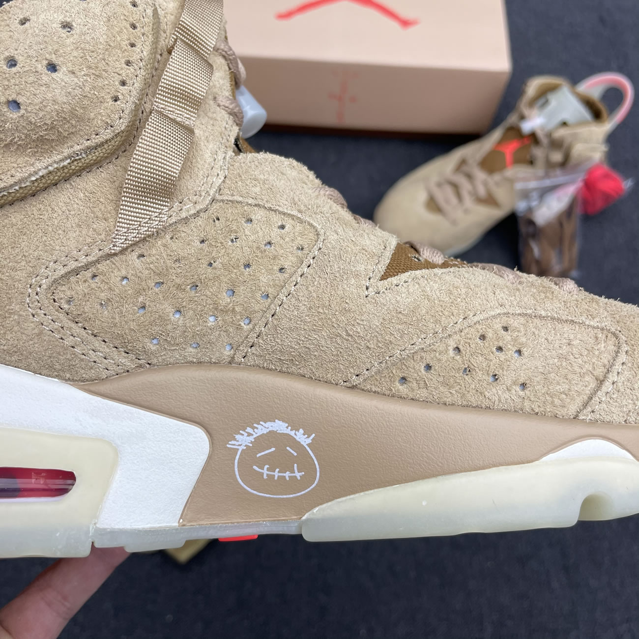 Anpkick Travis Scott Air Jordan 6 Retro British Khaki Dh0690 200 (4) - www.newkick.org Anpkick Travis Scott Air Jordan 6 Retro British Khaki Dh0690 200 (4) - www.newkick.org