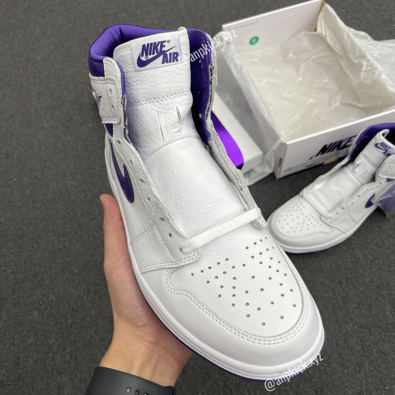 Air Jordan 1 Retro High Wmns Court Purple Anpkick Cd0461 151 (3) - www.newkick.org