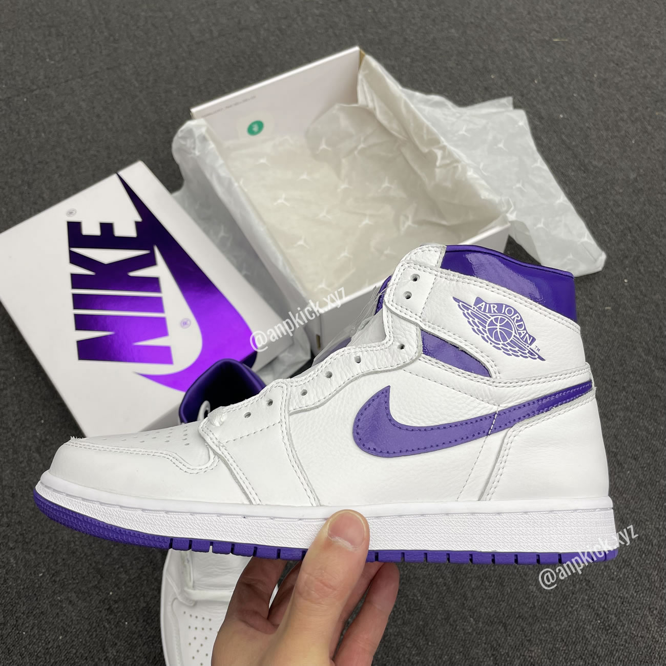 Air Jordan 1 Retro High Wmns Court Purple Anpkick Cd0461 151 (7) - www.newkick.org