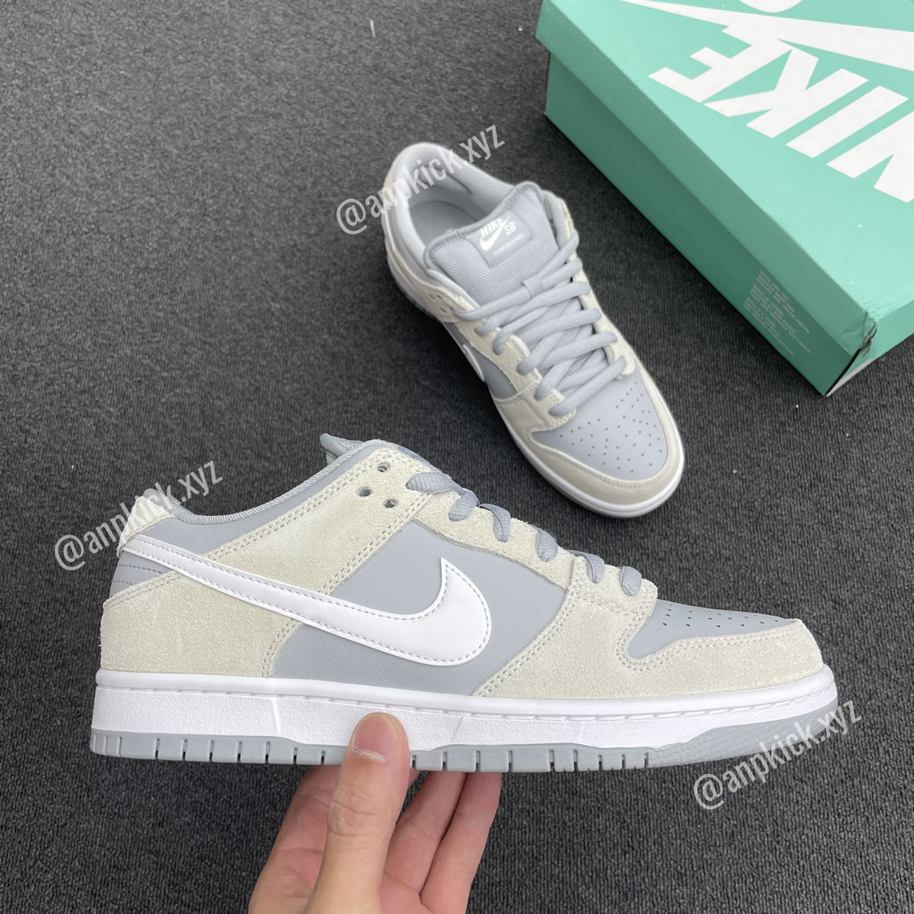 Anpkick Nike Dunk Low Summit White Vast Grey Ar0778 110 (3) - www.newkick.org