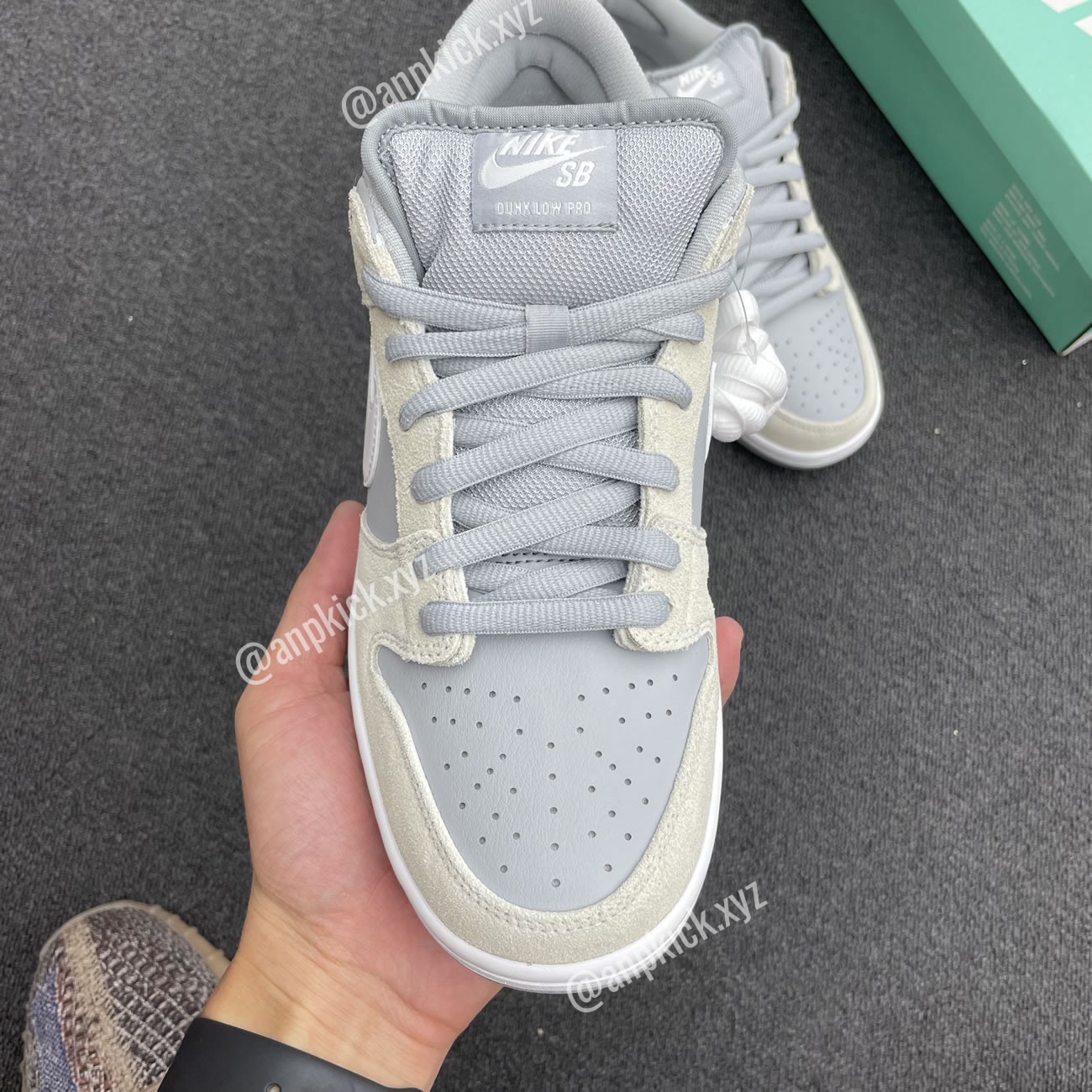 Anpkick Nike Dunk Low Summit White Vast Grey Ar0778 110 (5) - www.newkick.org