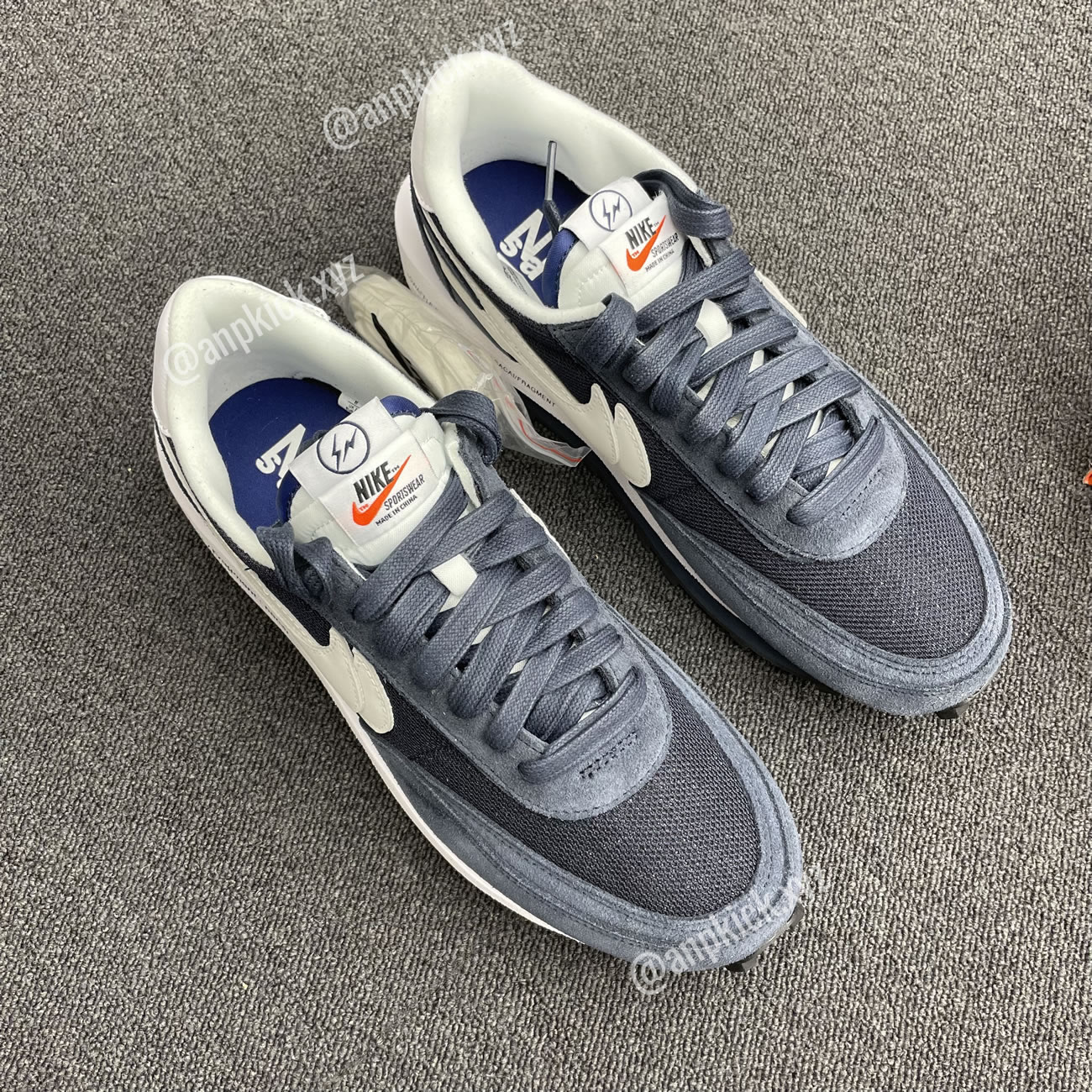 Fragment Design Sacai Nike Ldwaffle Shoes Blue Void Dh2684 400 (4) - www.newkick.vip