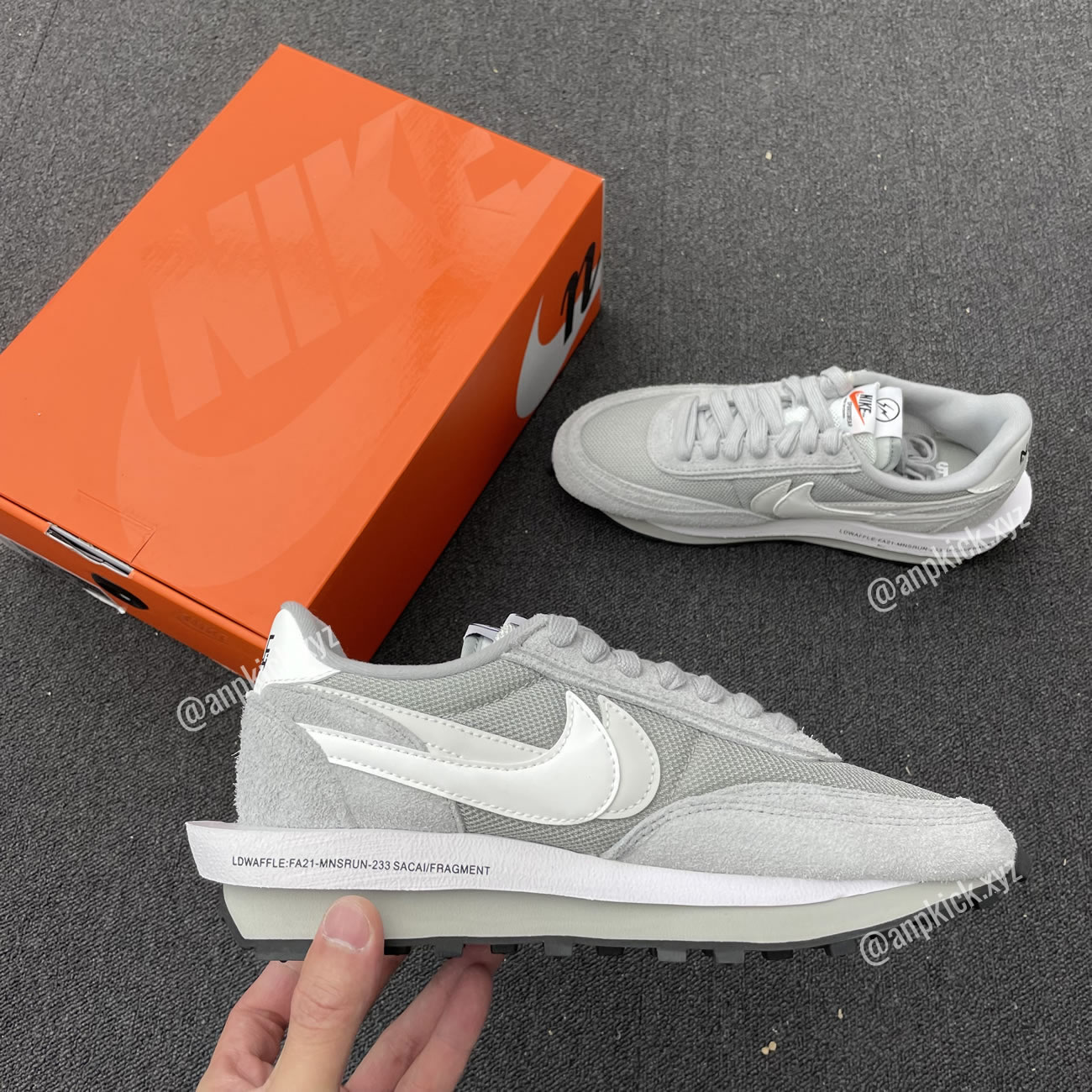 Fragment Design Sacai Nike Ldwaffle Shoes Dh2684 001 (5) - www.newkick.vip