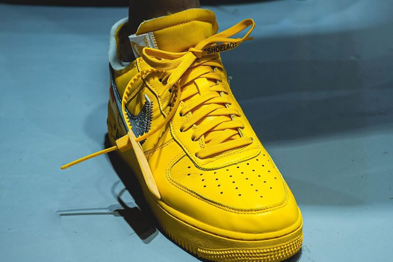 Off White Nike Air Force 1 University Gold On Feet Dd1876 700 (2) - www.newkick.org Off White Nike Air Force 1 University Gold On Feet Dd1876 700 (2) - www.newkick.org