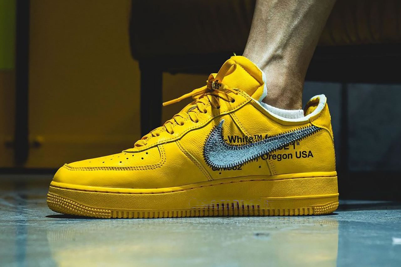 Off White Nike Air Force 1 University Gold On Feet Dd1876 700 (4) - www.newkick.org Off White Nike Air Force 1 University Gold On Feet Dd1876 700 (4) - www.newkick.org