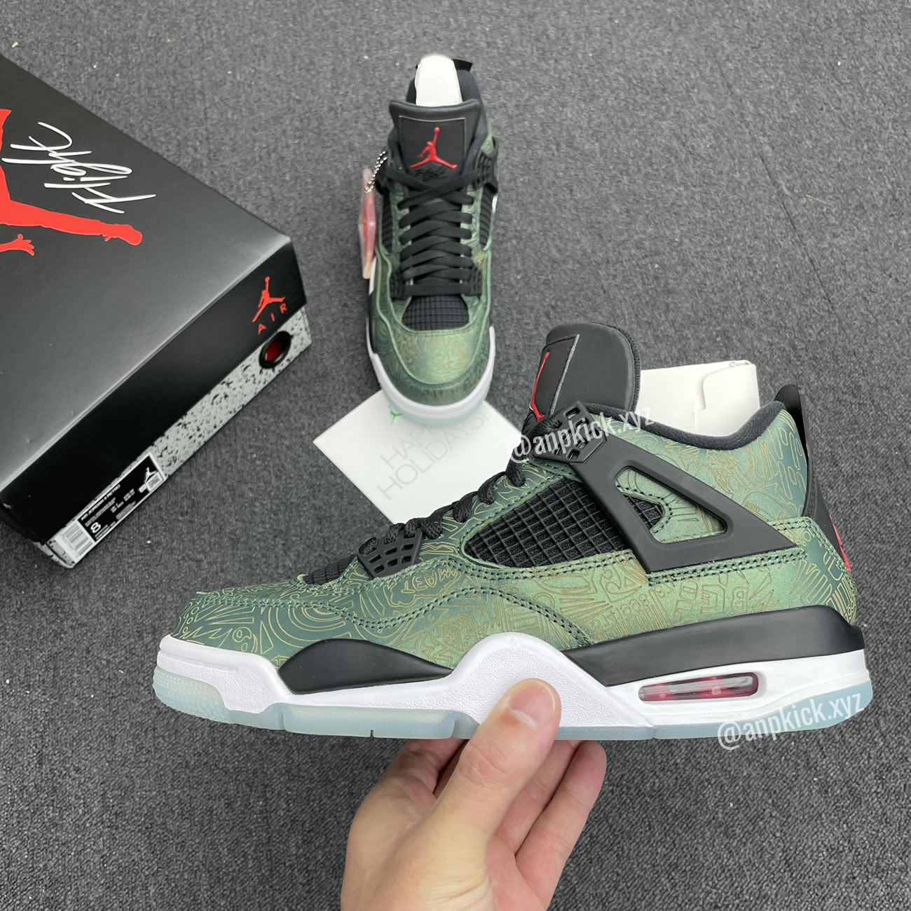 Jalen Ramsey Air Jordan 4 Retro Laser Green Happy Holidays Cw0897 101 (1) - www.newkick.org Jalen Ramsey Air Jordan 4 Retro Laser Green Happy Holidays Cw0897 101 (1) - www.newkick.org