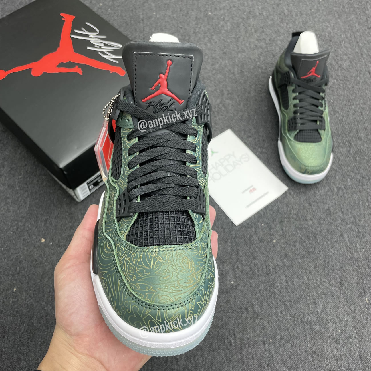 Jalen Ramsey Air Jordan 4 Retro Laser Green Happy Holidays Cw0897 101 (13) - www.newkick.org Jalen Ramsey Air Jordan 4 Retro Laser Green Happy Holidays Cw0897 101 (13) - www.newkick.org